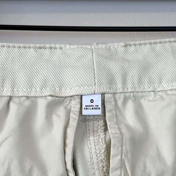 Aritzia TNA Utility Cargo Pants Cream Size 0 - Picture 13 of 16